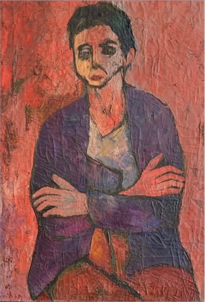 Schilderij van Jeihan, Mbok, 1960
