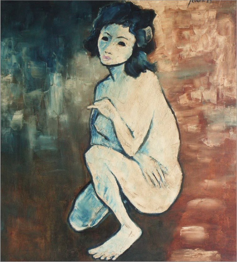 Schilderij van Jeihan, Tubuh Insani, 1987